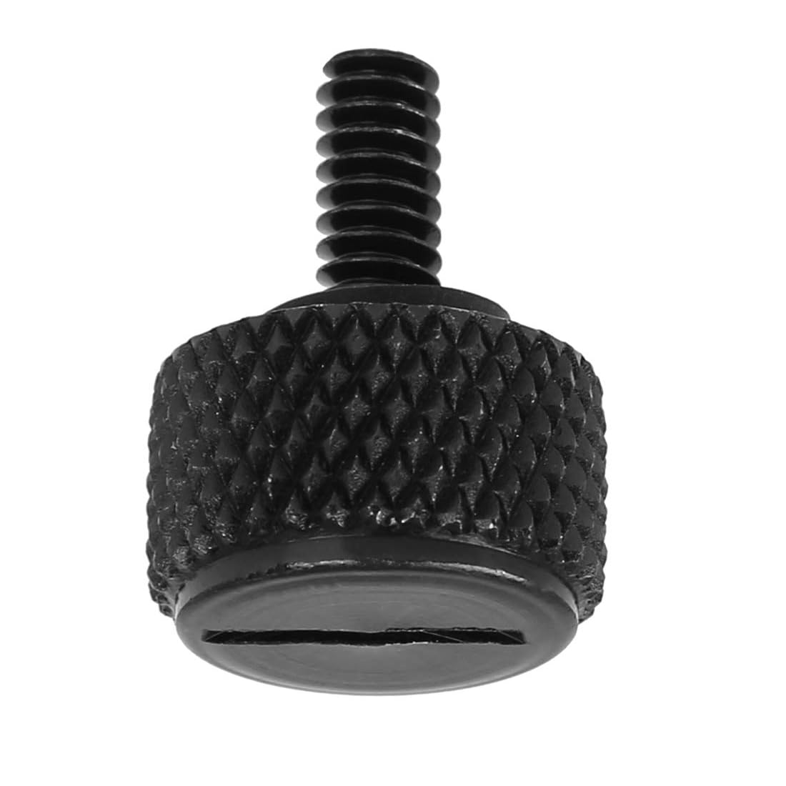 Unifizz 1/4''-20 Thread Motorcycle Black Aluminum Alloy Rear Seat Mount Bolt Screws for Harley Davidson Touring Sportster Street