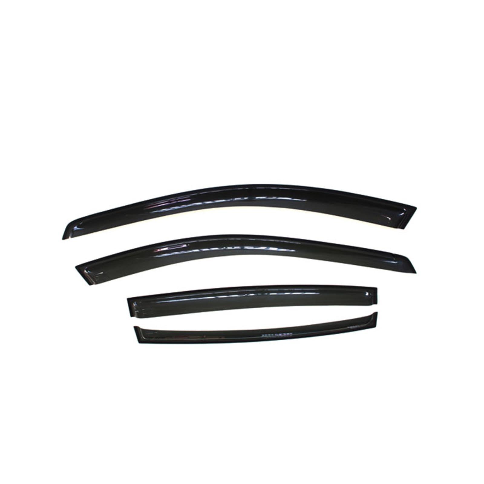 Gldifa Wind Deflector Compatible With Acura Tl 2004-2008 Sun/Rain Guards Window Visor Smoke 4Pcs 94057