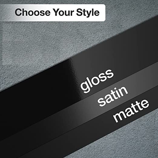 3M Black Vinyl Wrap Film Series 2080 1080 Kit for Black Gloss Out Chrome Delete Window Trim Door Trim Free Tool Kit (Matte Black