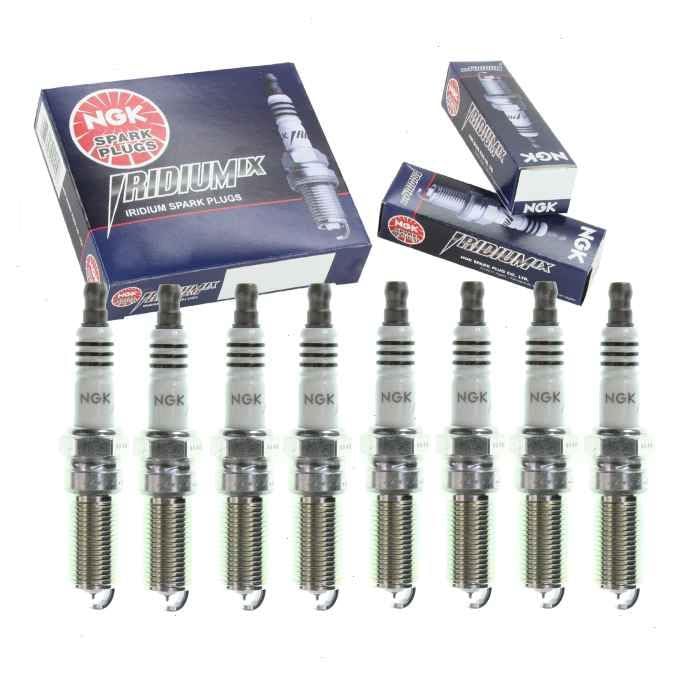 8 pc NGK Iridium IX Spark Plugs compatible with Ford F-150 5.0L V8 2011-2017