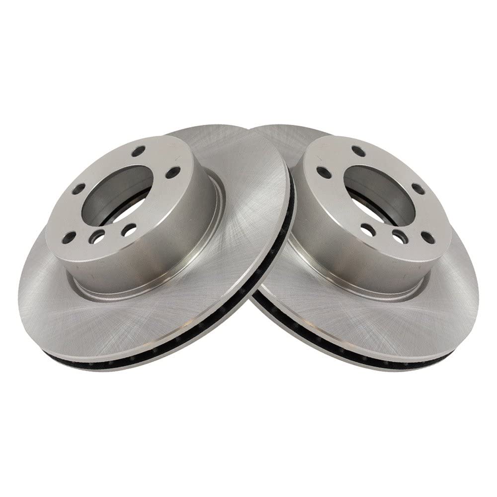 Trq Front Brake Rotors Set Vented Compatible With 2008-2013 Bmw 128I 2006 325I 325Xi 2007 328I 328Xi