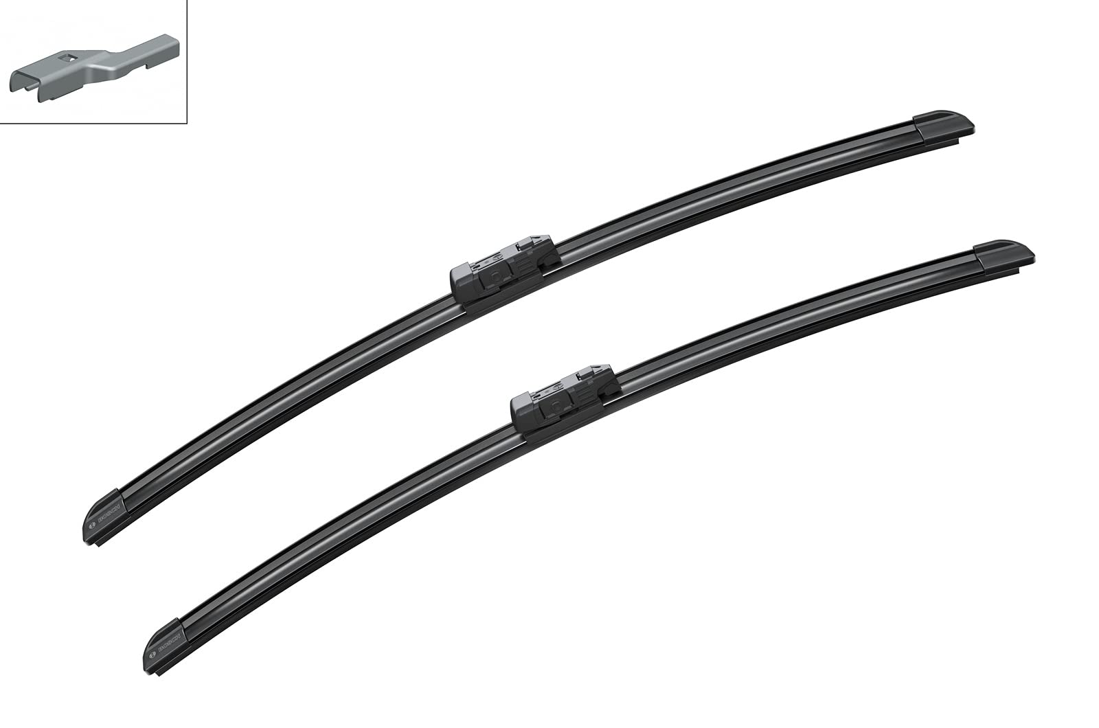 Bosch 3397009051 Aerotwin Oe Replacement Wiper Blades Driver & Passenger Side - Set Of 2 (21'' & 21'') Top Lock 19Mm