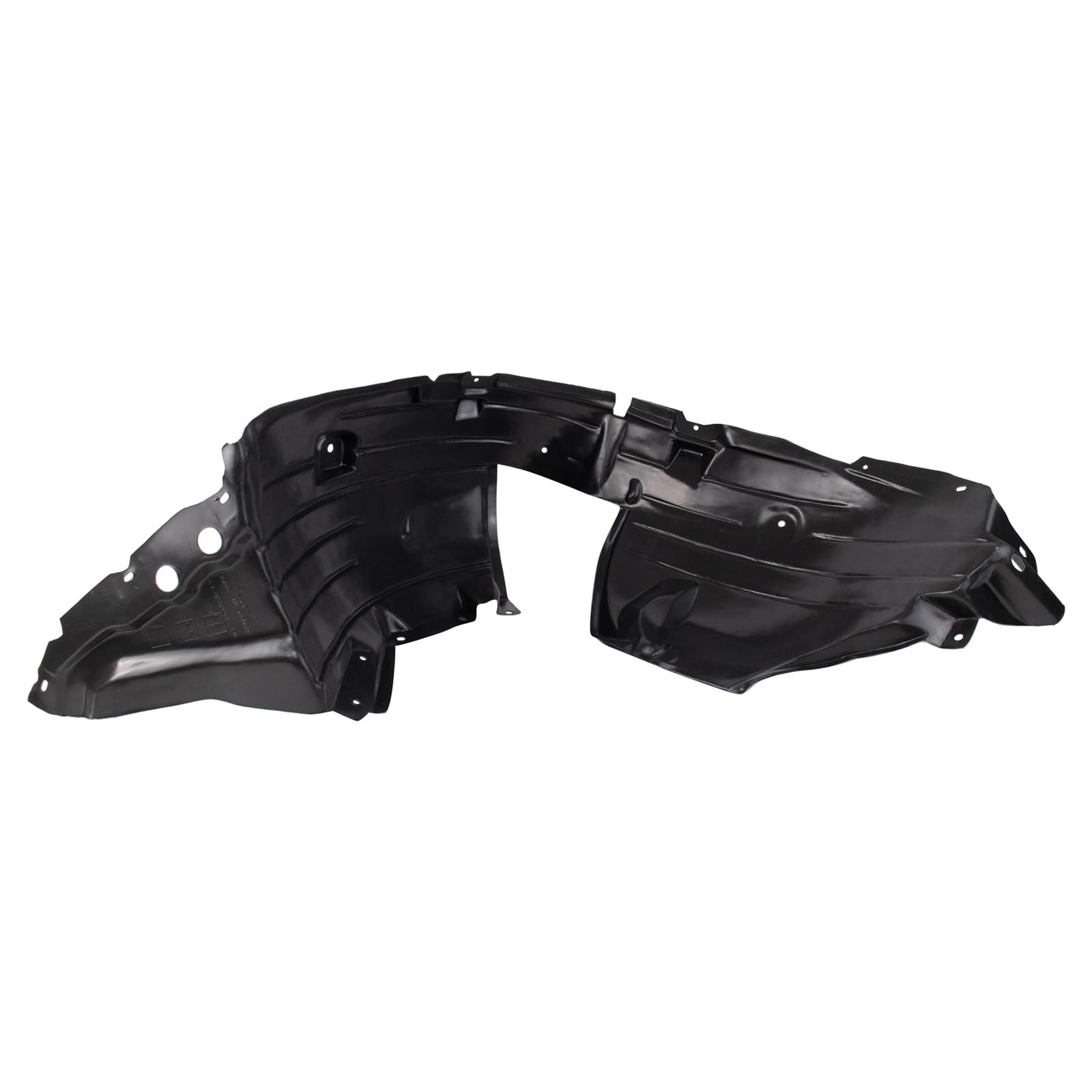 Trq Front Inner Fender Liner Set Compatible With 2007-2012 Nissan Sentra Ni1248116 Ni1249116