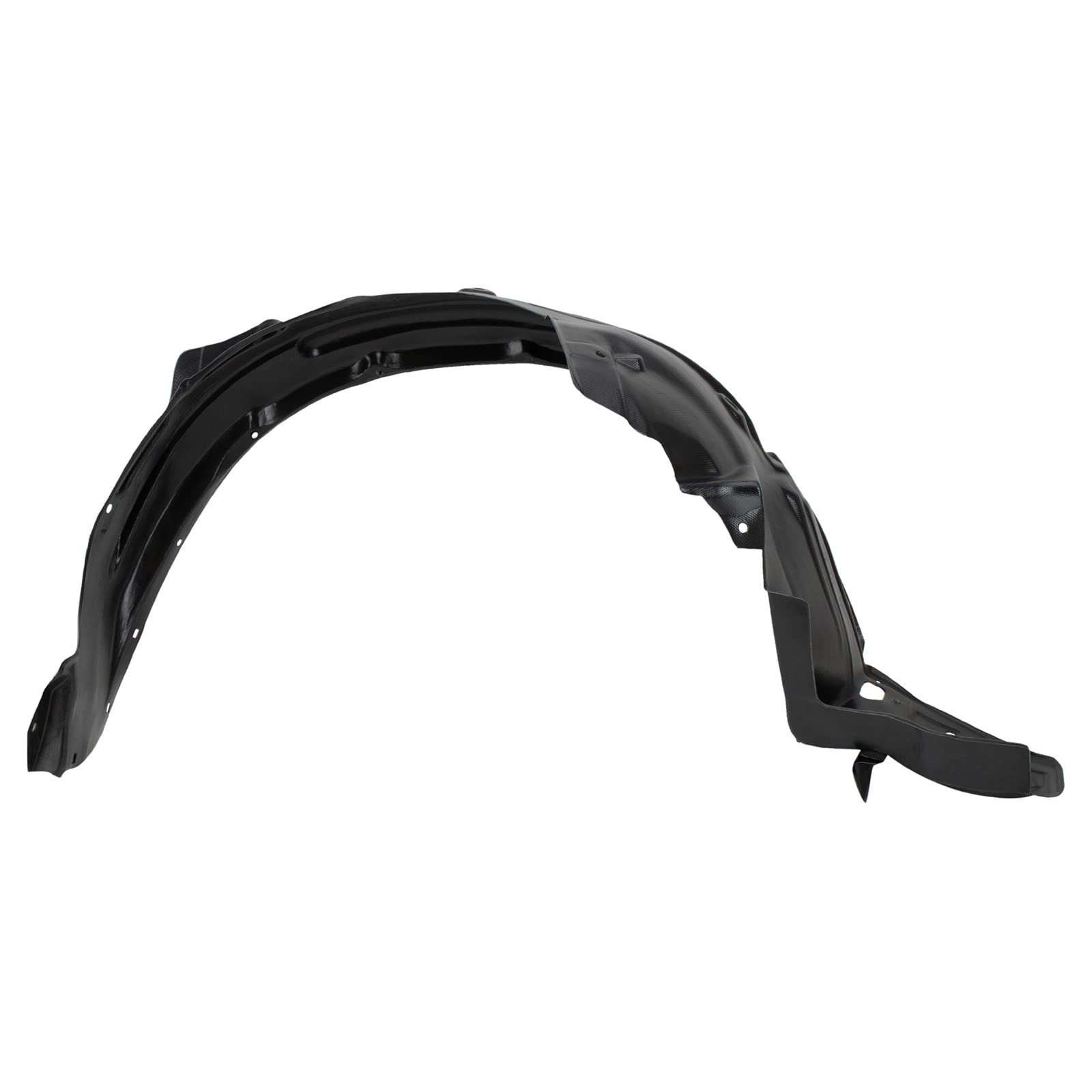 Trq Front Inner Fender Liner Set Compatible With 2008-2012 Honda Accord Ho1248131 Ho1249131