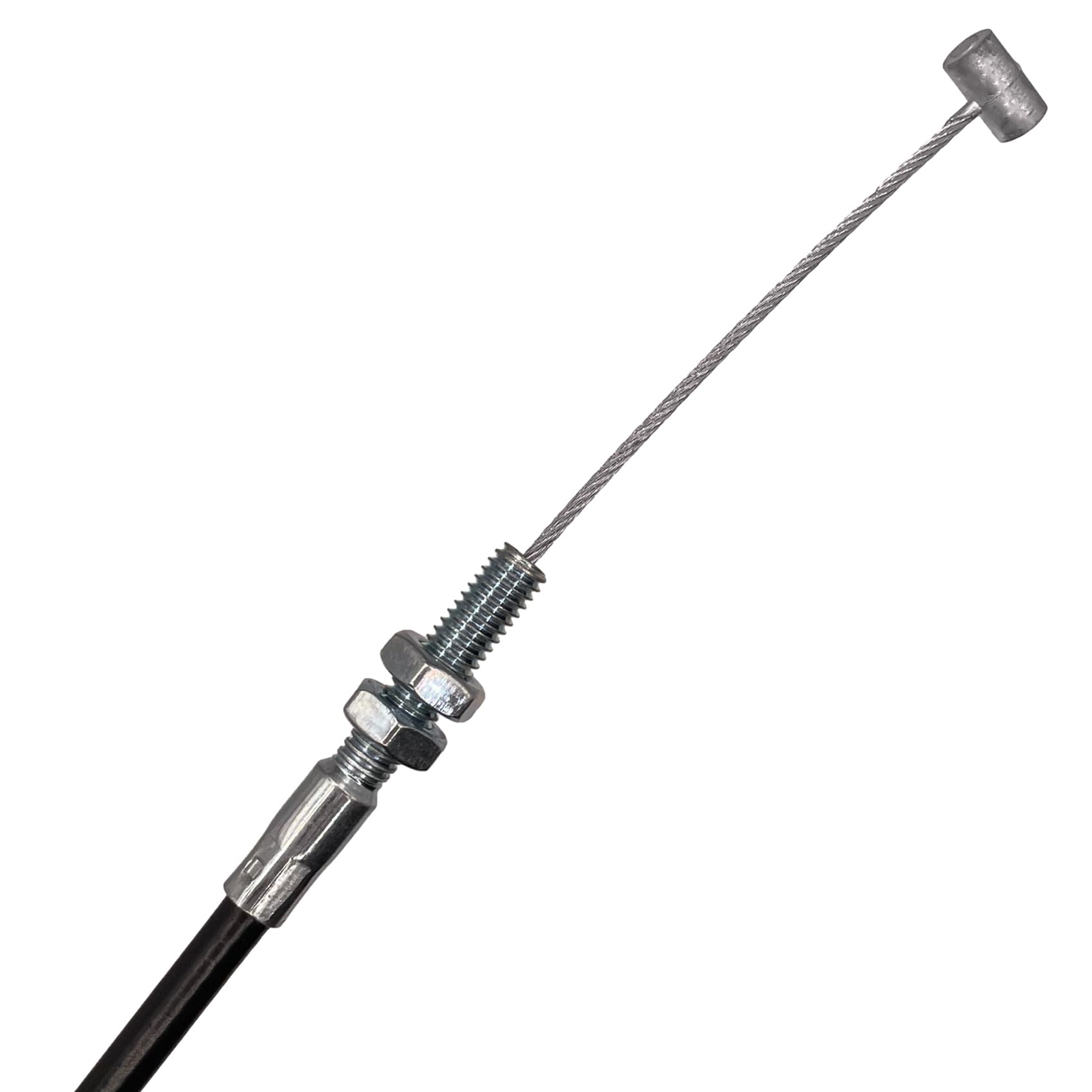 Gonfren 75 Universal Throttle Cable for Go Kart, Mini Bike, Scooter, Dirt Bike 90cc-125cc - Black, 82 Overall Length