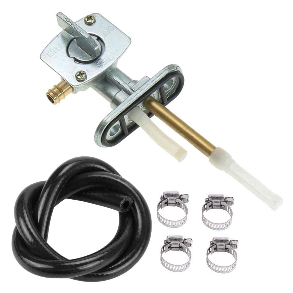Fuel Gas Tank Switch Valve Petcock Compatible With Yamaha Raptor 660 Yfm660 Warrior 350 Yfm350 Grizzly Blaste Suzuki Drz400 Fzr600 Lt80 Ltz250 Ltz400 Fuel Gas Tank Petcock- By Dfuerdivn