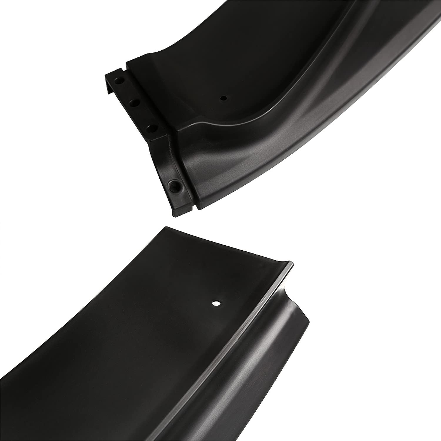 Spec-D Tuning Matte Black Front Bumper Lip Spoiler Splitter Body Kit 3PC Compatible with 2014-2017 Honda Fit