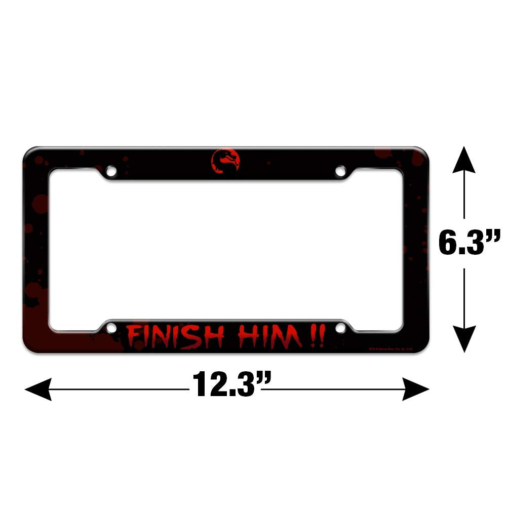 GRAPHICS & MORE License Plate Tag Frame, Mortal Kombat Klassic, Plastic, Multi, One Size, Model LPF.WBGAM059.Z005066_8