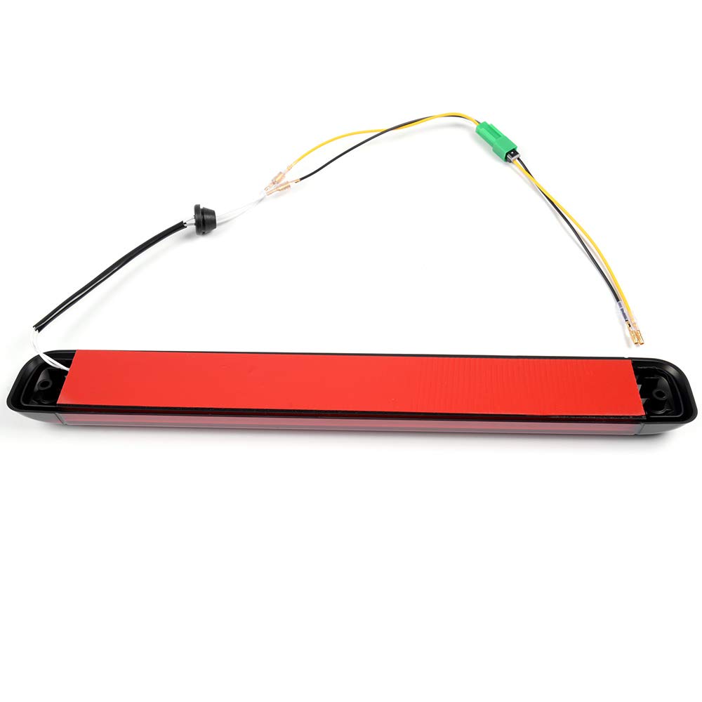Cheda Third 3Rd Brake Lights Assembly Compatible With 2014-2018 Chevy Silverado Led Bar Tail Cargo Lamps (Red/Clear Lens Clear B
