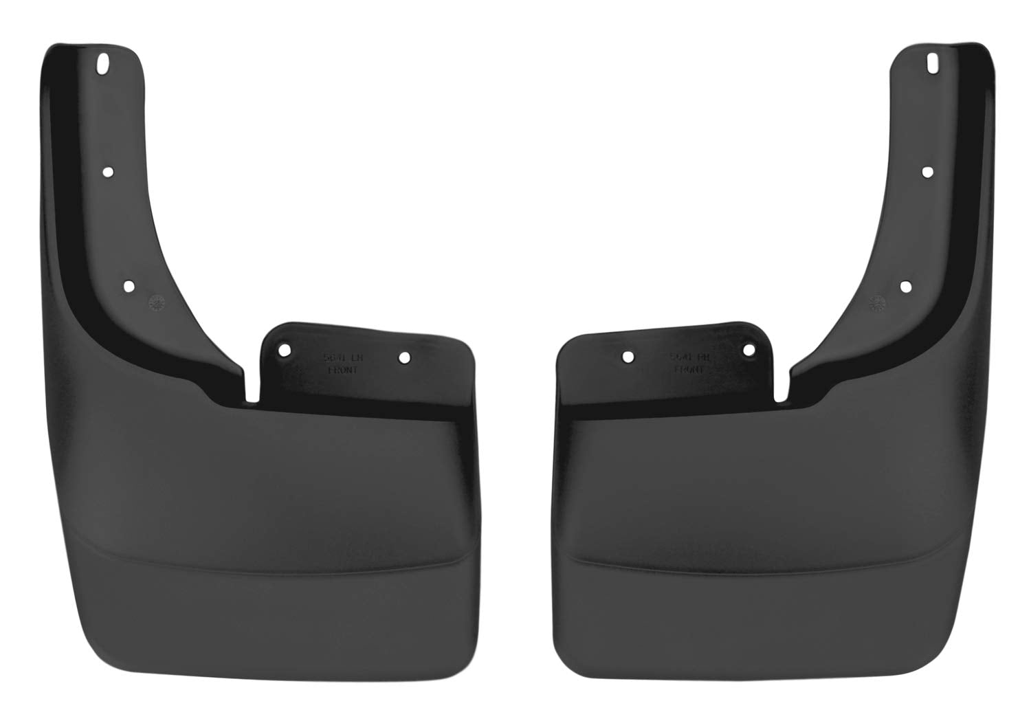 Husky Liners - Front Mud Guards | 1997 - 2004 Ford F150 Standard/SuperCab w/ OE Fender Flares, Front Set - Black, 2 Pc | 56411
