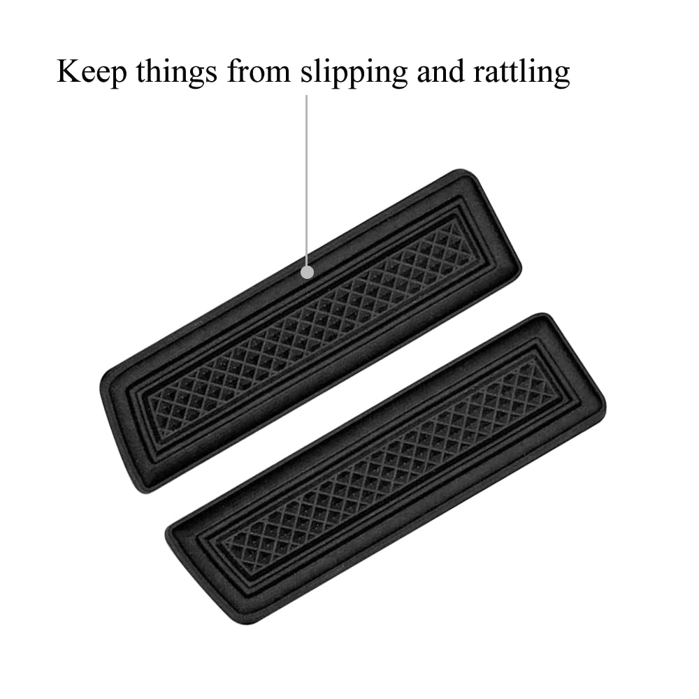 Vesul Front Row Door Side Storage Box Compatible with Ford Edge 2015-2024 Armrest Phone Container Door Organizer Handle Pocket A