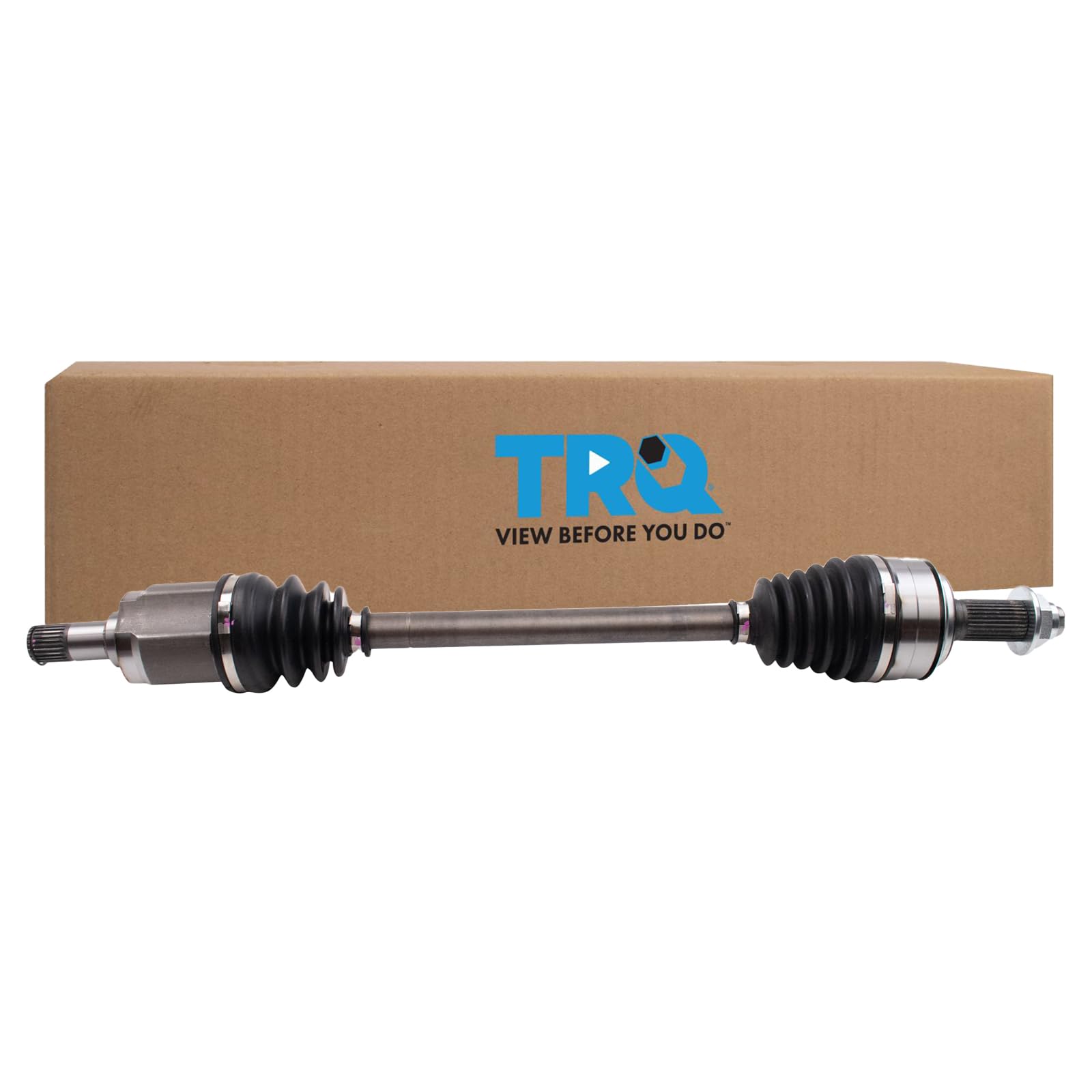 Trq Front Left Cv Axle Shaft Assembly Compatible With 2018-2022 Honda Accord