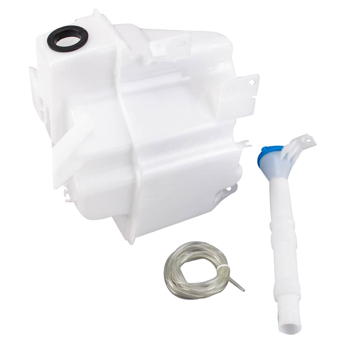Trq Front Windshield Washer Reservoir Compatible With 2007-2017 Mitsubishi Lancer