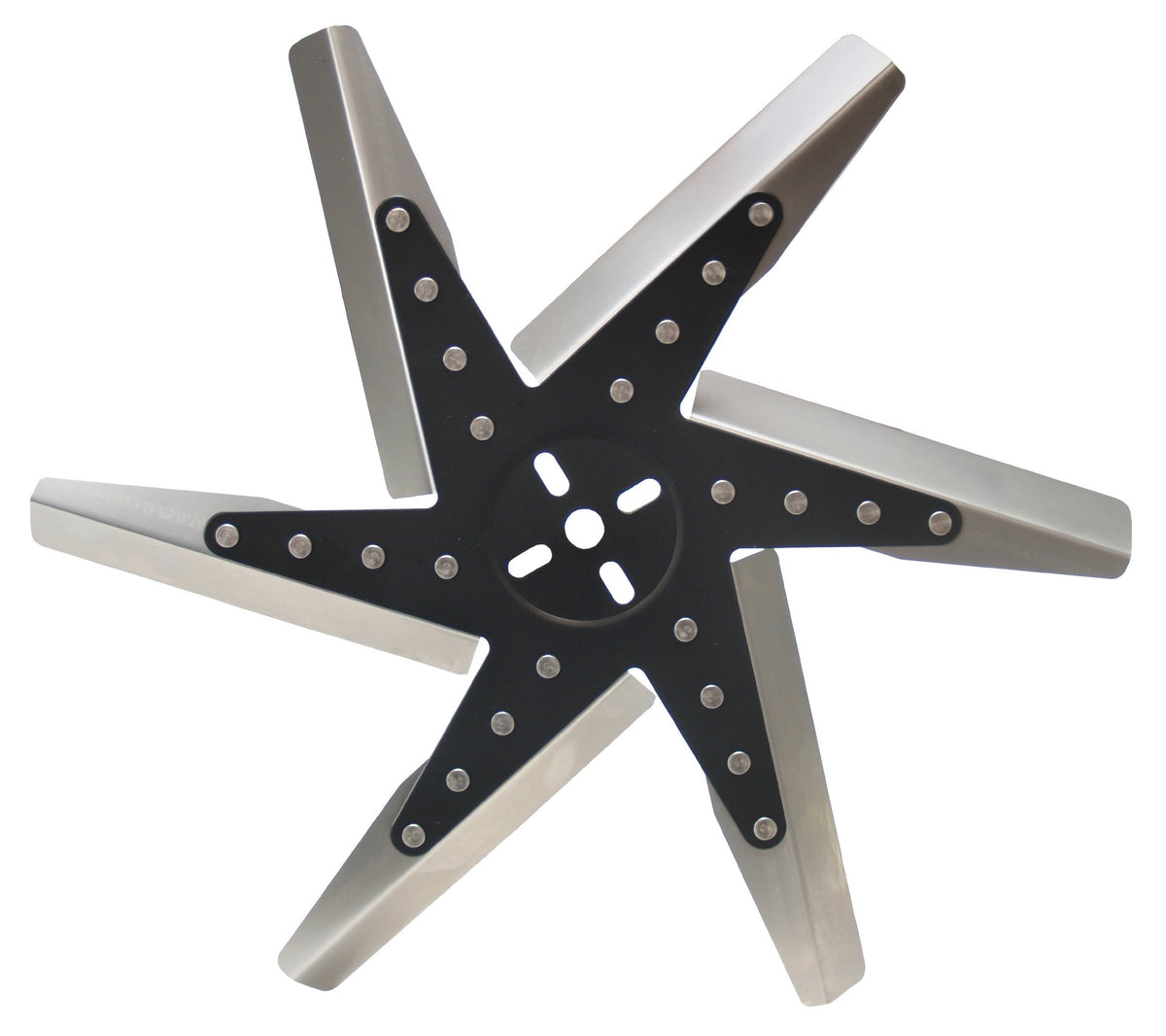 Derale 19118 18 High Performance Stainless Steel Flex Fan Standard Rotation,Black
