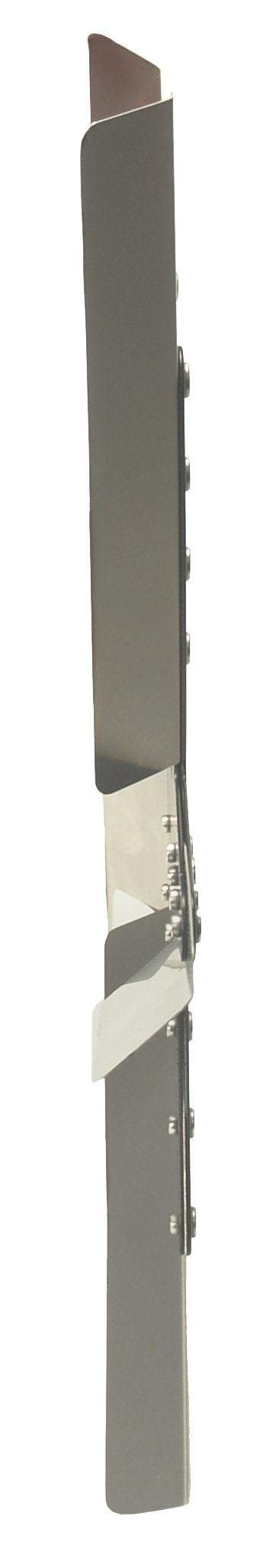 Derale 19118 18 High Performance Stainless Steel Flex Fan Standard Rotation,Black