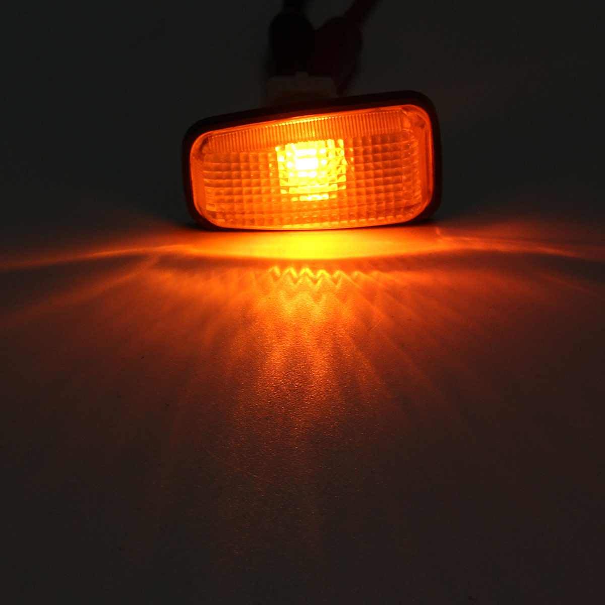 Machswon Side Marker Light, Repeater Lamp, 12V, For Peugeot 406 306 106 806, 632567