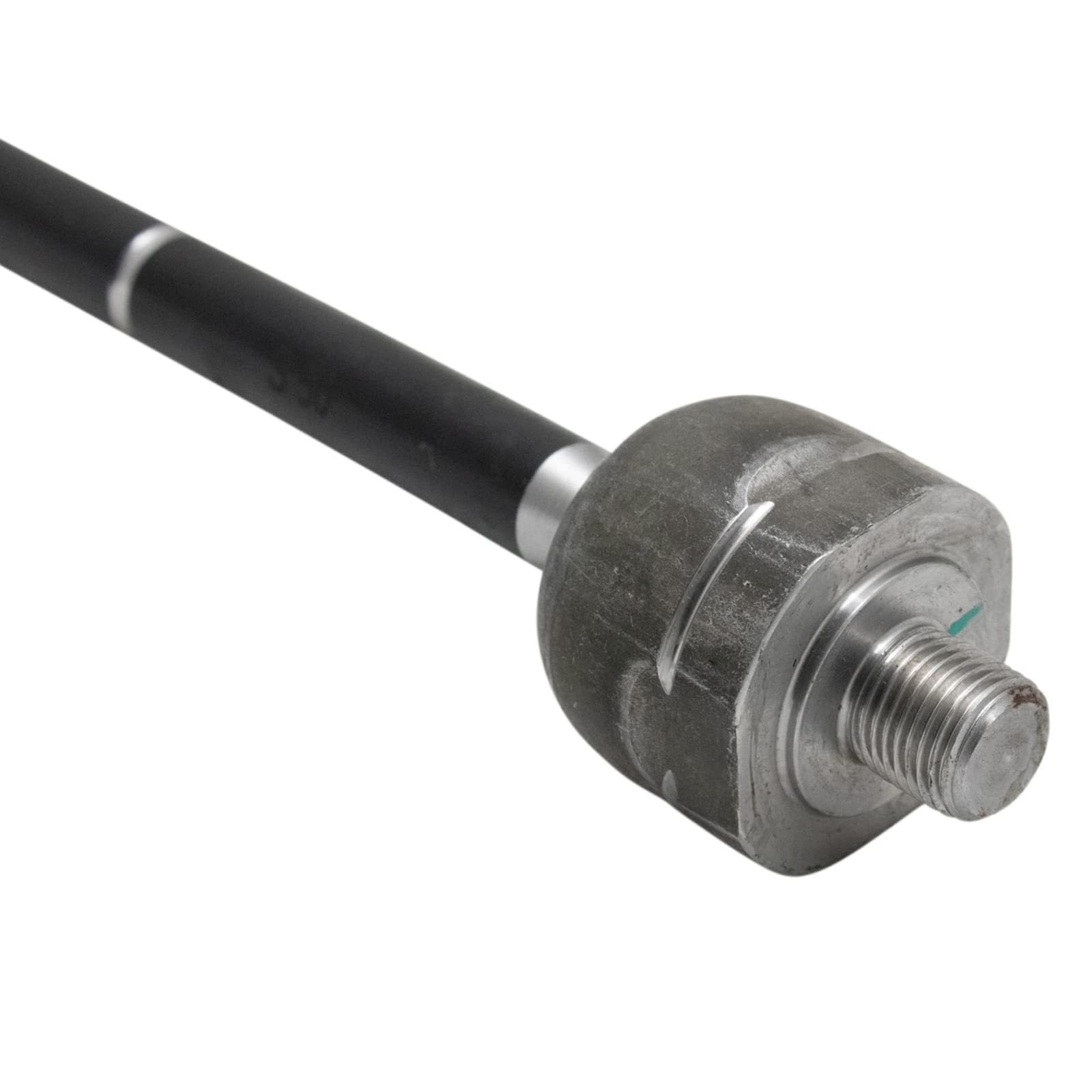 TRQ Front Inner Tie Rod 2 Piece Set Pair Compatible with 2011-2014 Ford Mustang BR3Z3280A BR3Z3280B BR3Z3280C EV800801 MEV800801