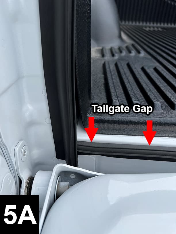 Esi Ultimate Tailgate Seal With Taper Seal Compatible With All Ford Model Years F150, F250, F350, F450, Ford Raptor And Ford Lightning