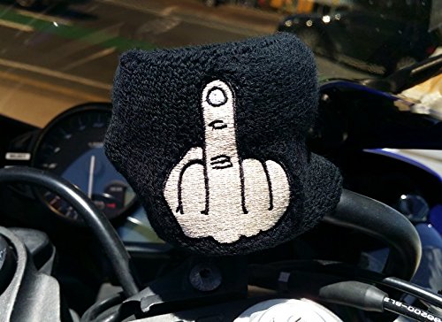 Brake Fluid Reservoir Cover Sock For Motorcycles, Sporbikes And Gifts By Moto Loot (Finger)