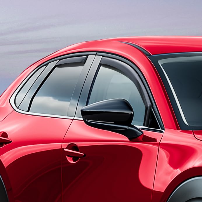Voron Glass In-Channel Extra Durable Rain Guards For Mazda Cx-30 2020-2025, Window Deflectors, Vent Window Visors, 4 Pieces - 20