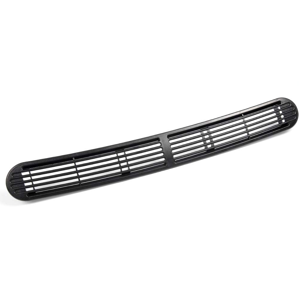 Pit66 Black Dash Defrost Vent Cover Grille Panel, Compatible With 1998-2005 Chevy S10 Gmc Envoy Jimmy Oldsmobile Suv Pickup Truc