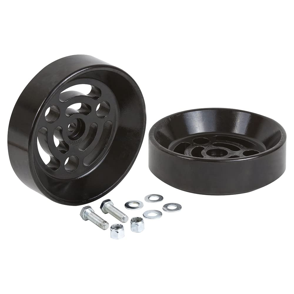 Daystar, Air Bag Cradle Designed For Full Suspension Travel, Fits All 6 Diameter Convoluted Air Bags, Fits Any Full Size Of Half Ton Truck, 2/4Wd, Ku09140Bk, Made In America, Black