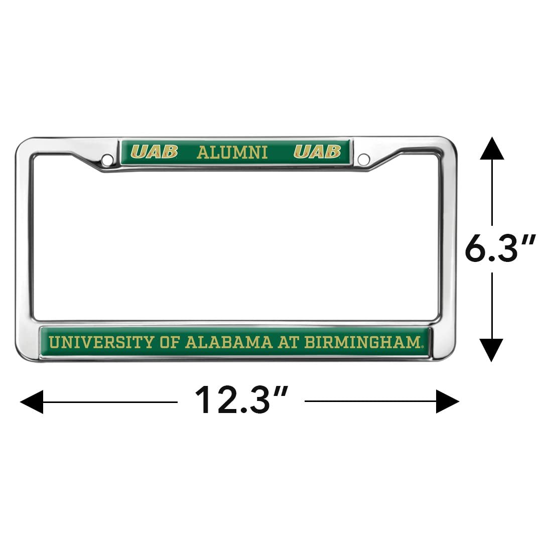 GRAPHICS & MORE Alabama at Birmingham Alumni License Plate Frame - Metal, Full Size, Standard