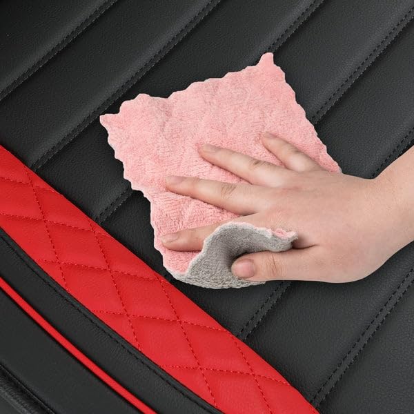 Luckyman Club S08-Qe Tacoma Seat Covers, Fit For 2005-2023 Tacoma Crew Cab Sr Sr5 Trd Sport Trd Off-Road Prerunner With Water Pr