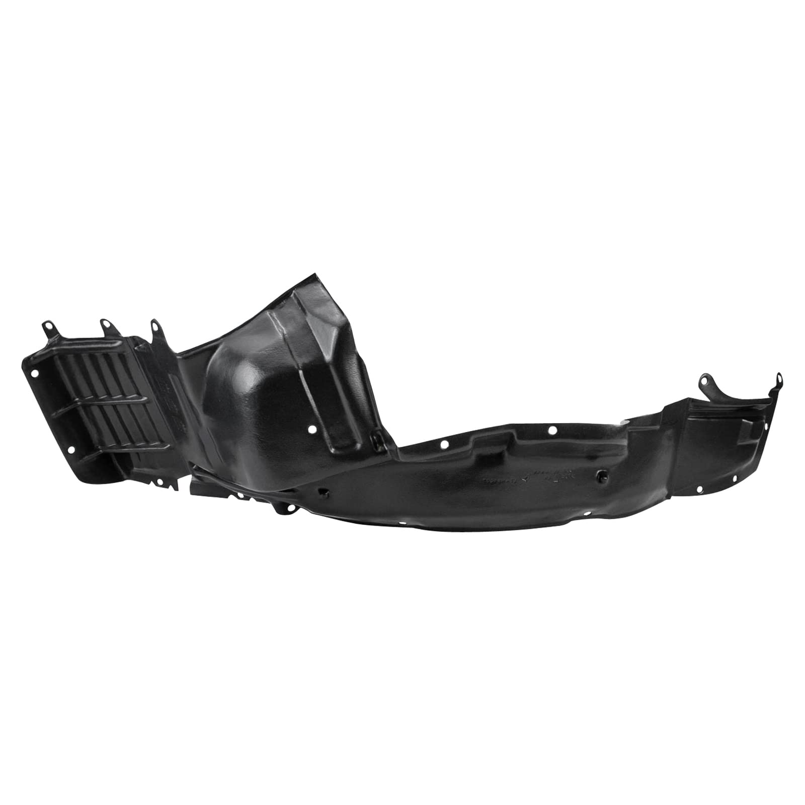Trq Inner Fender Liner Set Compatible With 2002-2003 Mitsubishi Lancer Mi1248106 Mi1249106 Mi1251105