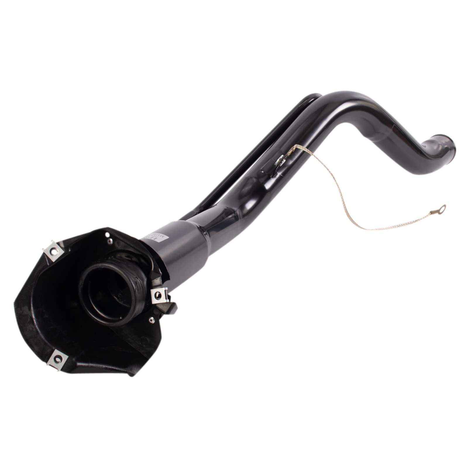 TRQ Fuel Tank Filler Neck Black Compatible with 1998-2000 Chrysler Town & Country Dodge Caravan Grand Caravan Plymouth Grand Voy