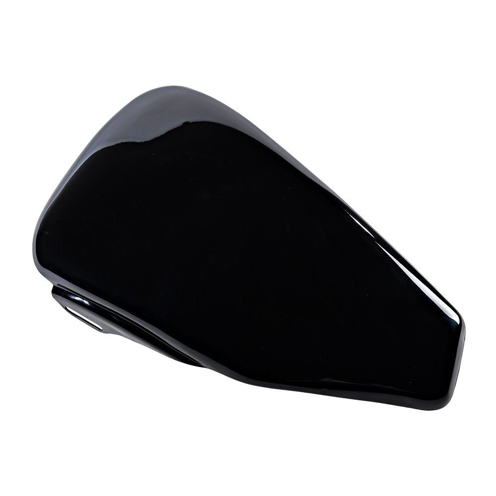 Left Side Battery Cover Compatible with 2004-2013 Harley Sportster XL1200 XL883 Seventy Two Forty Eight (Glossy Black)