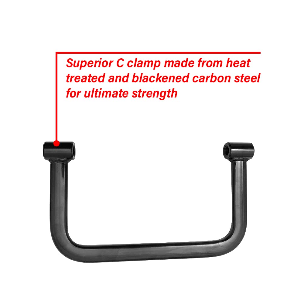 Pit Posse PP2563 Valve Spring Compressor Tool Set w/Carry Case - Valve Spring Removal for Motorcycle ATV Car Automotive Small En