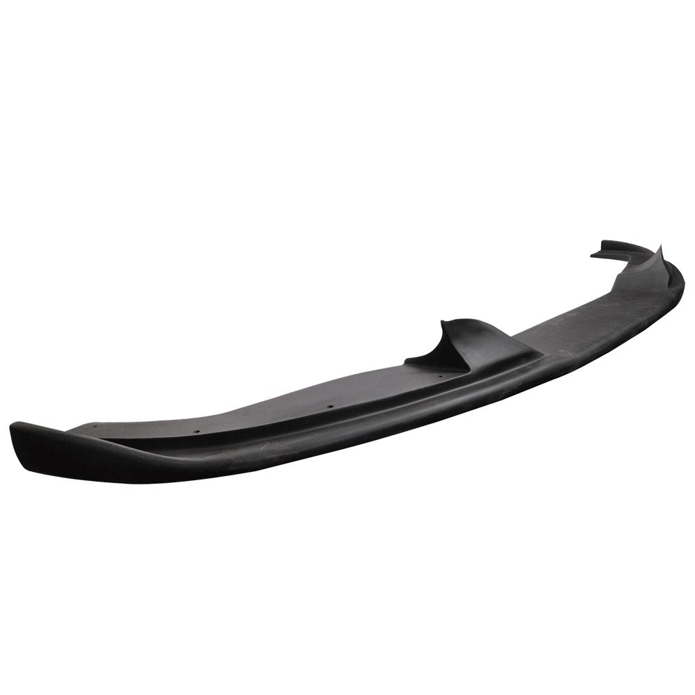 Front Bumper Lip Compatible with 2004-2010 BMW E60 5-Series, H-Style Black PP Aftermarket M5 Style Front Lips Spoiler by IKON MOTORSPORTS, 2005 2006 2007 2008 2009