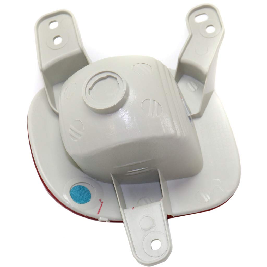 For Jeep Renegade 2015 2016 2017 2018 Bumper Reflector Passenger Side | Rear | Capa | Replacement For Ch1185103, Ch1185103C | 19