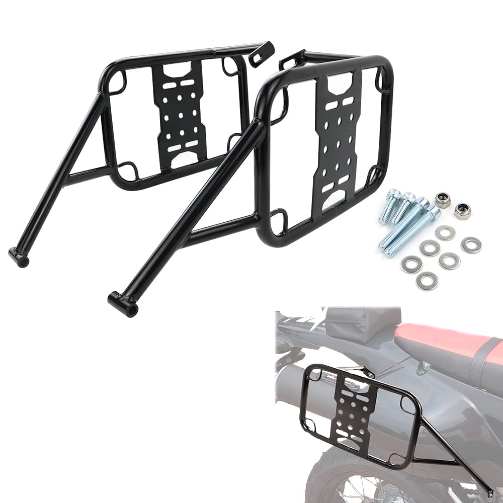 Xitomer Saddlebag Support Racks, Fit For Drz400S Dr-Z400S 2000-2024, Pannier Racks Fit For Drz400Sm Dr-Z400Sm 2005 2006 2007 2008 2009 2010 Drz400Sm 2011 2012-2024, Motorcycle Side Carrier