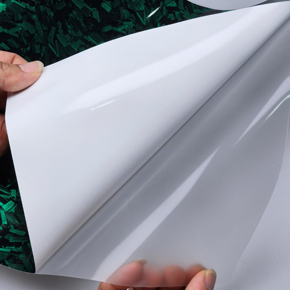 Lzlrun Forged Gloss Carbon Fiber Black Vinyl Wrap Roll Air Release Sticker Sheet Film Diy Decal Car Auto Vehicle Morotcycle Self Adhesive (1.65Ft X 3.5Ft, Green)