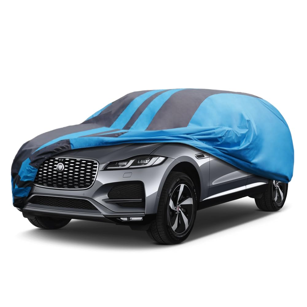 Kaugung Car Cover Waterproof Custom Fit Jaguar F-Pace(2015-2025), Full Exterior Cover For Automobiles Lightweight Resistant Outd