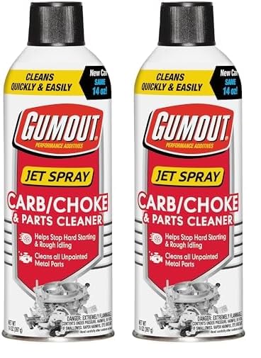 Gumout 800002231 Carb And Choke Cleaner, 14 Oz. (Pack Of 2)