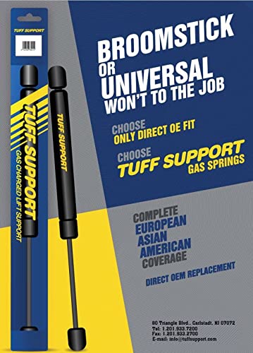 2 Pieces (Set) Tuff Support Rear Liftgate Lift Support 2007 To 2015 Mazda Cx-9 Without Power Liftgate Supplied Without Brackets