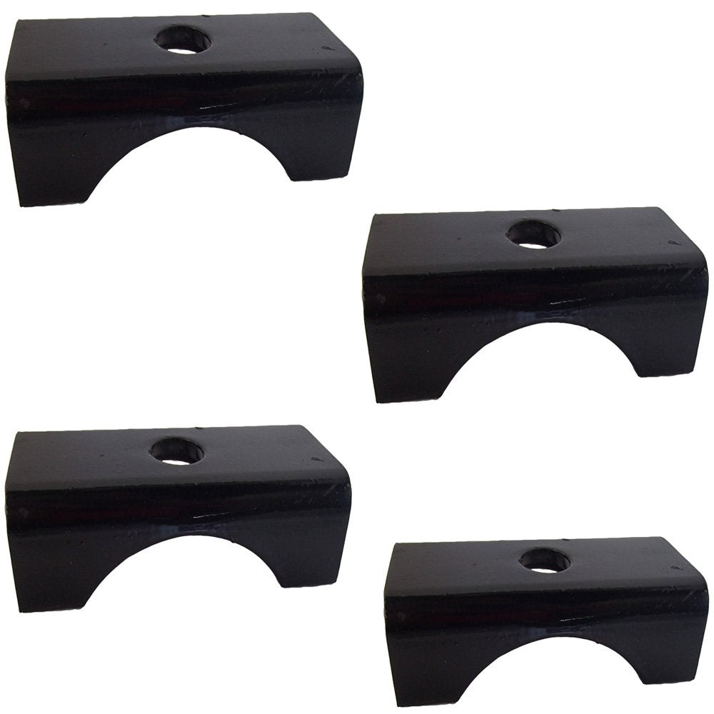 Reliable Aftermarket Parts Our Name Says It All SP-3 Set of 4 Trailer Axle Spring Perch Seats for 3 Round Tube Mount Steel Weld 