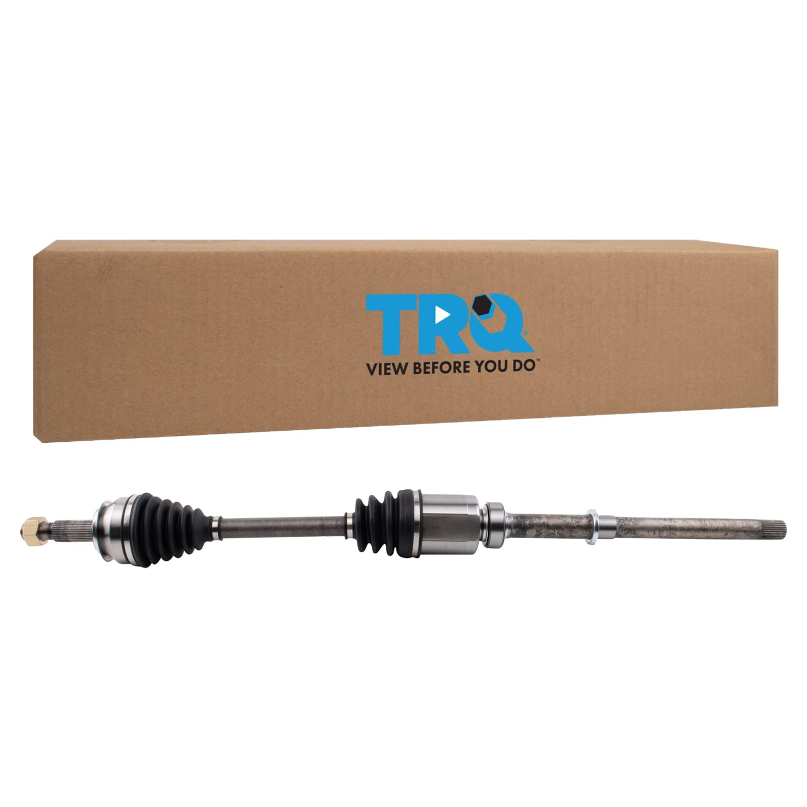 Trq Front Right Cv Axle Shaft Assembly Passenger Side Compatible With 2014-2019 Nissan Rogue