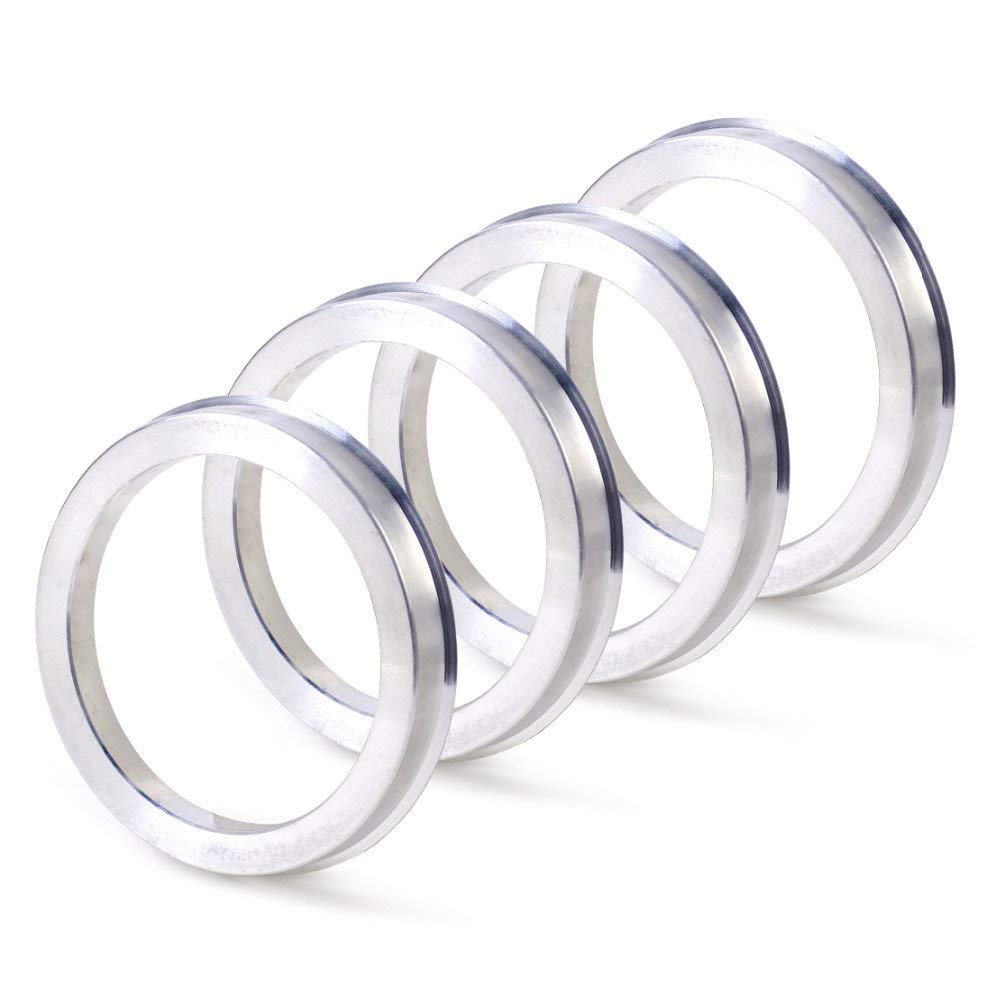 Zhteapr 4Pc Wheel Hub Centric Rings 72.6 To 56.1 - Od=72.6Mm Id=56.1Mm - Aluminium Alloy Wheel Hubrings 56.1 To 72.6
