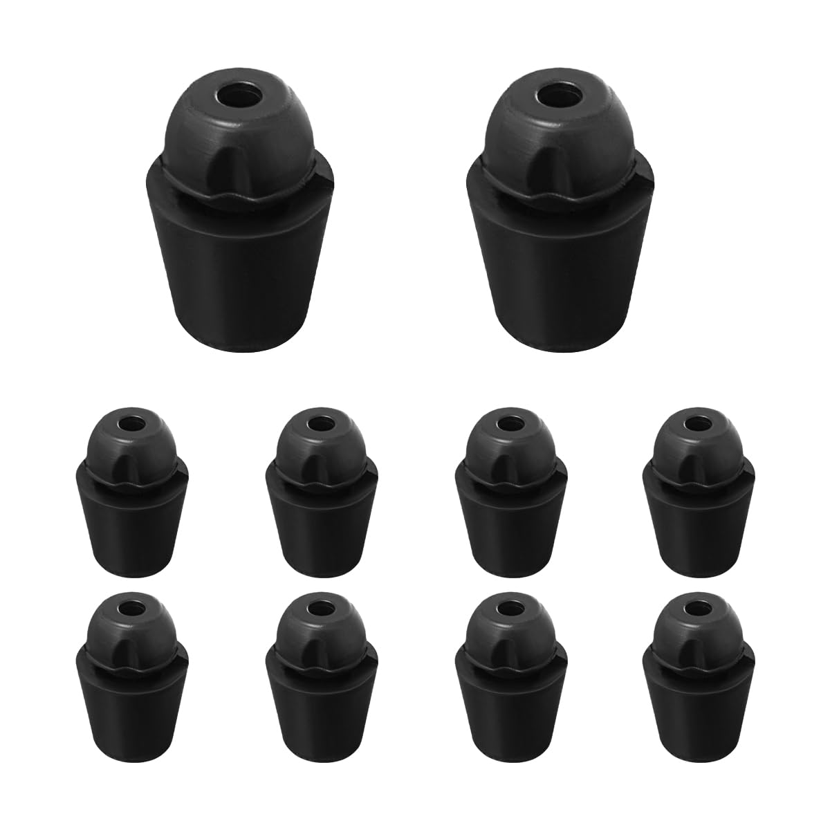 povtii 10 PCS Car Door Overslam Bumper Stopper, Rubber Auto Front Rear Door Shock Absorber Guard Cushion, 8219128010 Door Damper