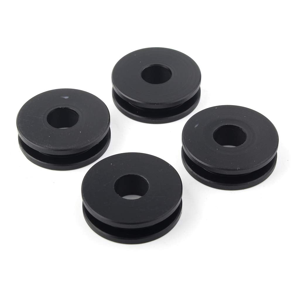 PLSUS Motorcycle Windshield Bushing Detachable Windscreen Mounting Kit For Harley Road King Heritage Softail