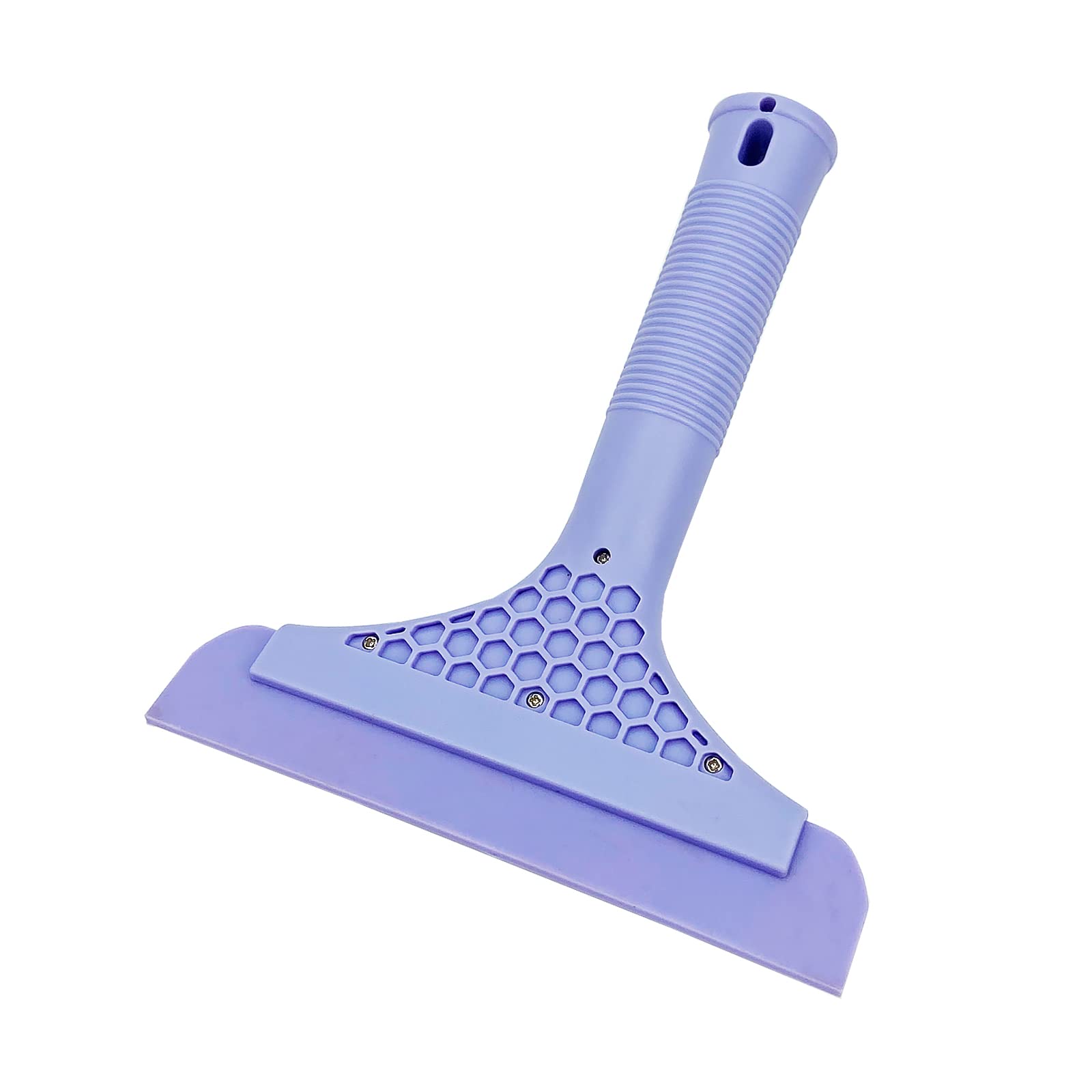 Gugugi Super Flexible Silicone Squeegee, Auto Water Blade, Water Wiper, Shower Squeegee, 5.9'' Blade And 7.5'' Long Handle, For