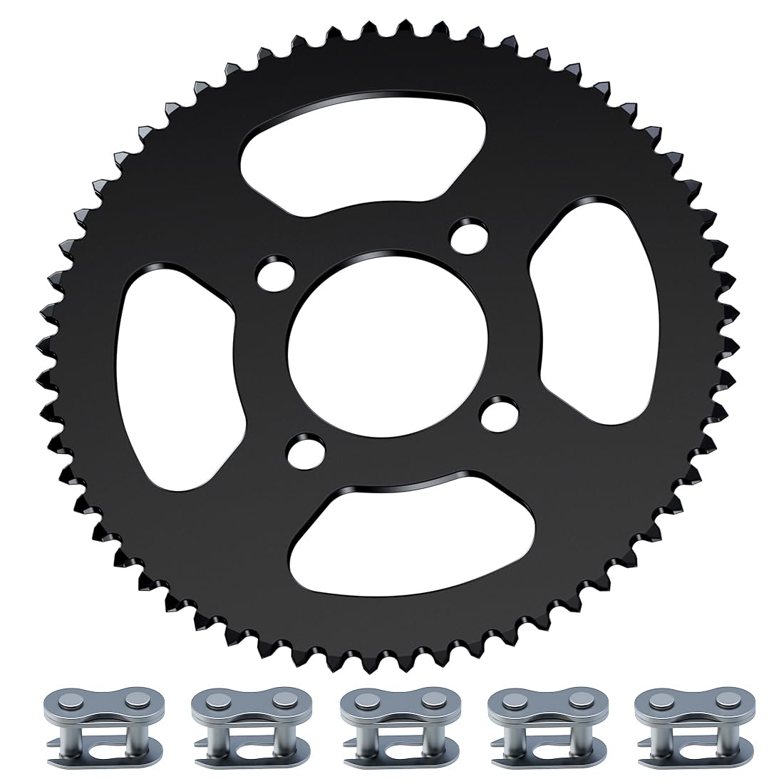 YOXUFA Go Kart Sprocket 35 Chain 60 Tooth Rear Drive Sprocket 51mm Bore for Predator 79cc 212cc 420cc Mini Bike Trike ATV Go Kar