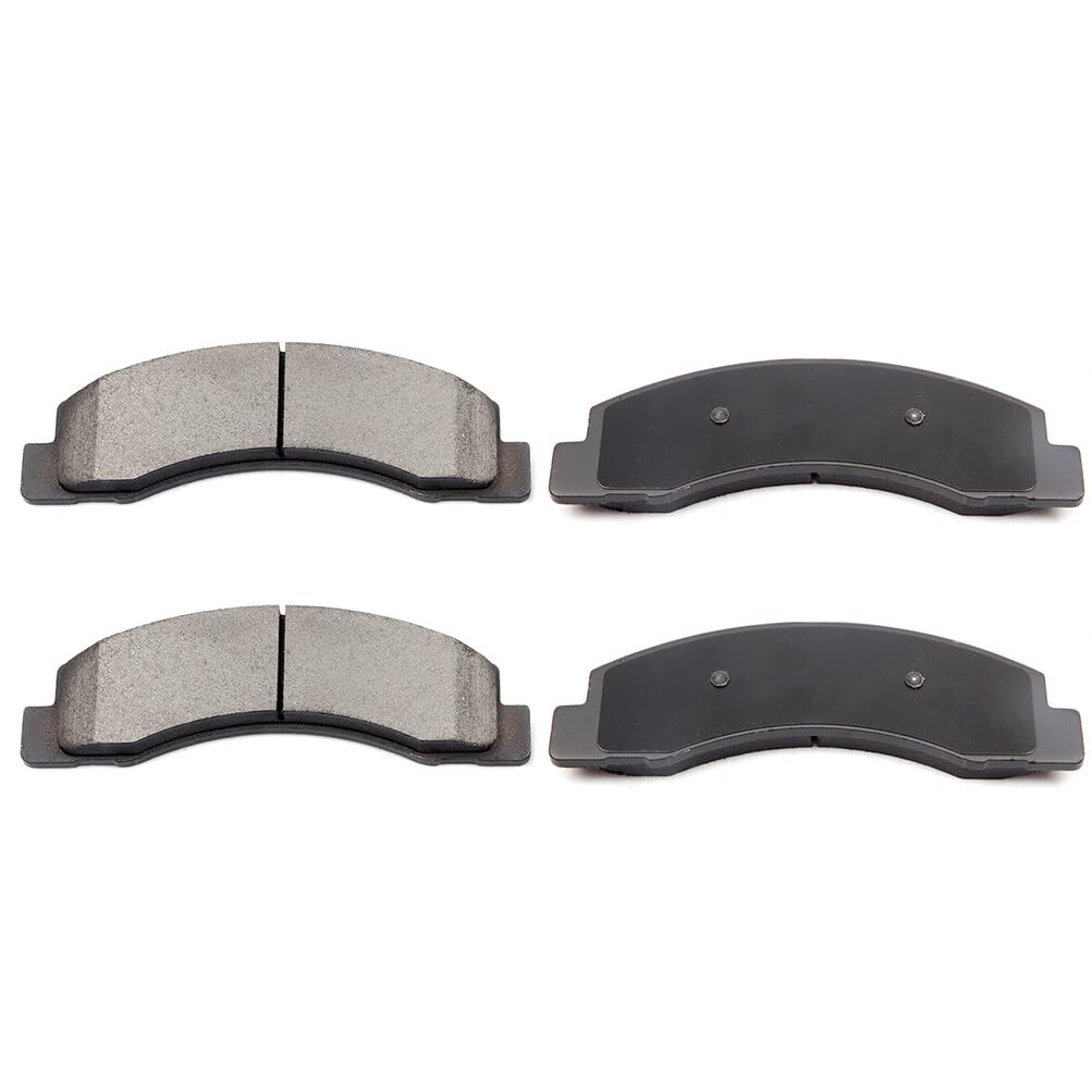 Eccpp D824-7625 Front Ceramic Disc Brake Pad Set Fit For Ford For Excursion 2000-2005,For Ford For F-250 Super Duty 1999-2004,Fo