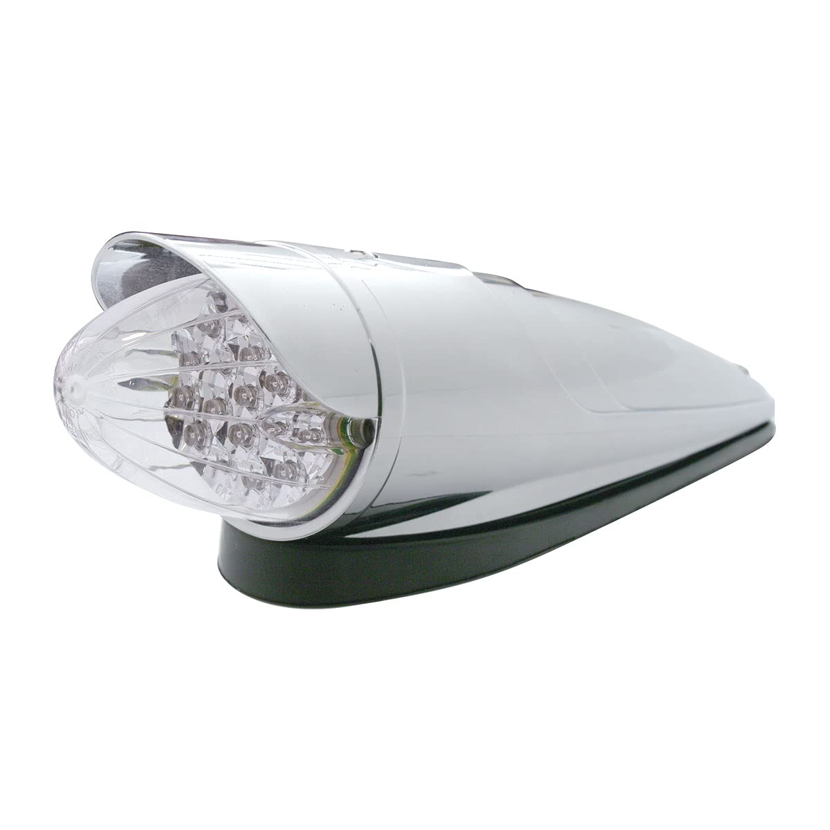 United Pacific 19 Led Reflector Grakon 1000 Cab Light Kit W/Visor - Amber Led/Clear Lens,39959