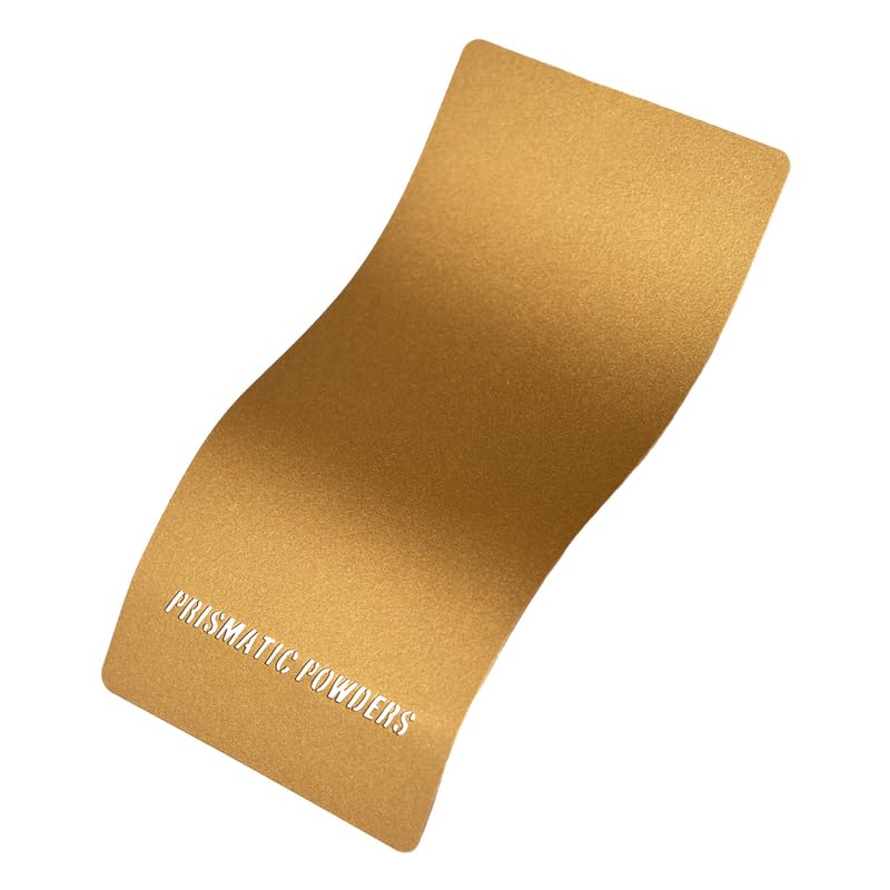 PRISMATIC POWDERS Decor Gold - Metallic Epoxy Powder Coating - Satin 1 LB - Durable, High Performance Coating for Automotive Met