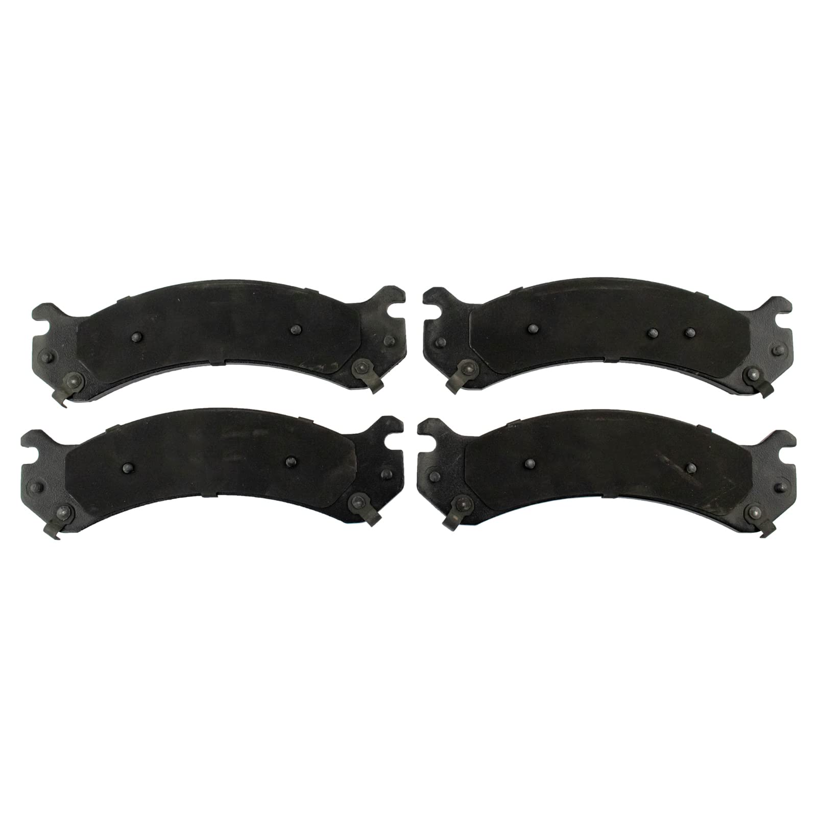 TRQ Rear Brake Pads Ceramic Compatible with 2001-2006 Chevrolet Silverado 3500 2007 Silverado 3500 Classic 2007-2010 Silverado 3